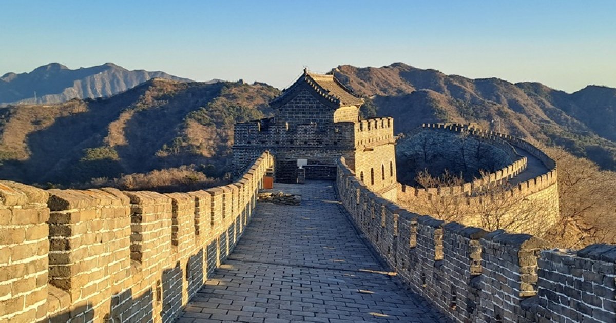 LA GRANDE MURAGLIA, Tratti Visibili Vicino A Pechino - Ai Voice